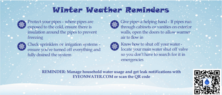Winter Weather Reminders